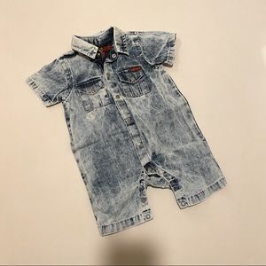 For all man kind baby acid wash romper
